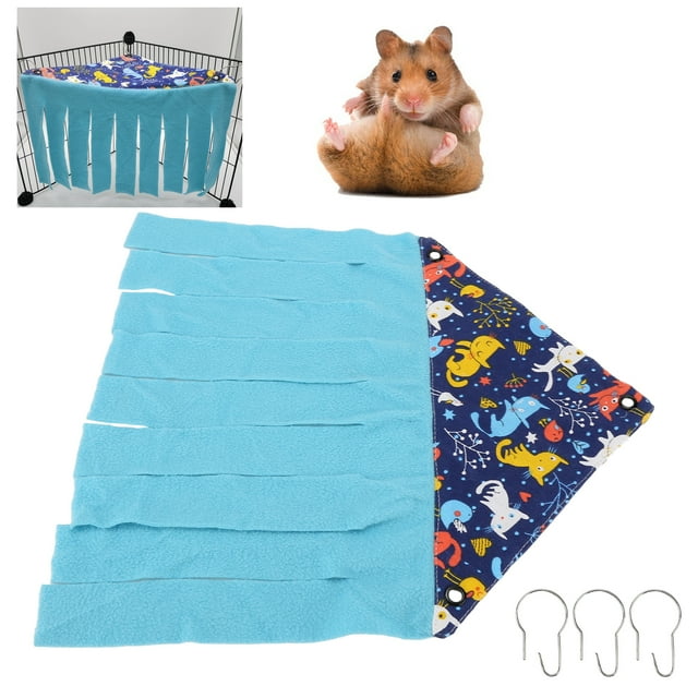 Cachette d'Angle pour Animaux, Cachette pour Hamster Légère Multifonction pour Furets pour Cochons d'Inde pour Chinchillas