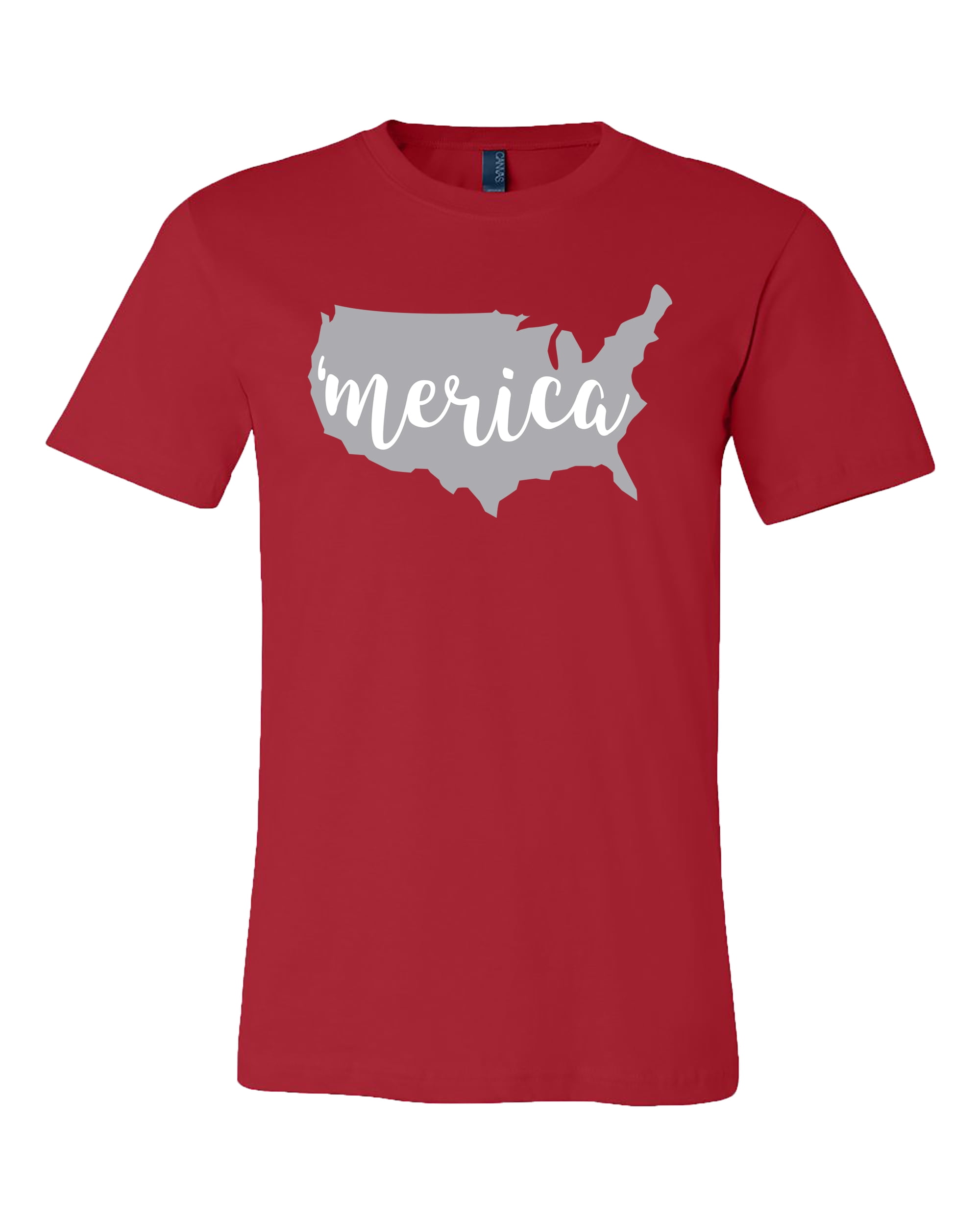Patriotic Merica Adult Short Sleeve Jersey Tee Shirt Military Green - Bild 18 von 21
