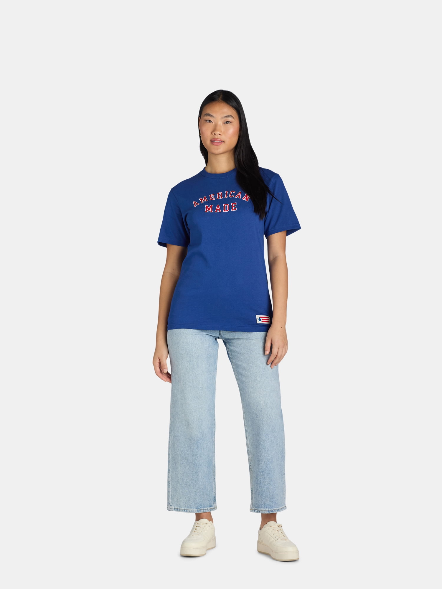 American Giant Unisex USA Tee Shirt, Men's Sizes XS-3XL