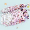 thumbnail image 2 of Girls One Piece Swimsuits Size 6 Fashion Hawaiian Quick-Drying Upf 50+ Criss Cross One Piece Swimsuits Wrap Tie Back Bathing Suit 9-16y, 2 of 9