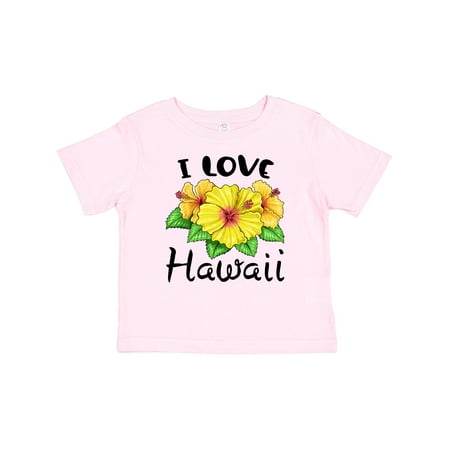 

Inktastic I Love Hawaii Hibiscus Flowers Gift Baby Boy or Baby Girl T-Shirt