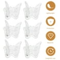 thumbnail image 2 of EASTIN 30 Pcs Butterfly Clip Hairpin Girl Clips Girls Toddler Transparent, 2 of 8