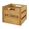 thumbnail image 2 of Victrola Carrying Handles Living Room Wooden StorageCrate, 2 of 5