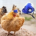 thumbnail image 3 of Ultra-Light Chicken Hat - Decorative Non-woven Fabric - Faux Crystal Style - Animal Costume for Home, 3 of 8