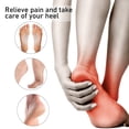 thumbnail image 4 of 1 par de protectores de almohadillas para el talón para fascitis plantar Zhivalor 2035704-1, 4 of 4