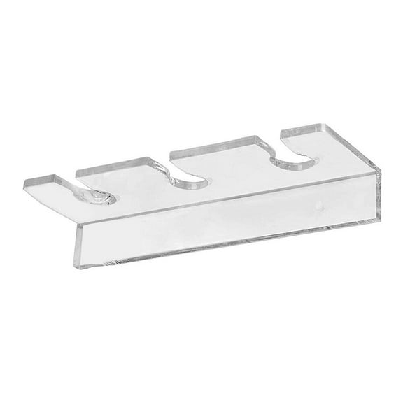 ROMANSENTIAL Square Acrylic Wall Mounted Storage For 1Pack Wine Glasses In Modern Style