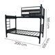 thumbnail image 4 of Litera Individual Sendaia Humo/Negro Kessa Muebles, 4 of 5