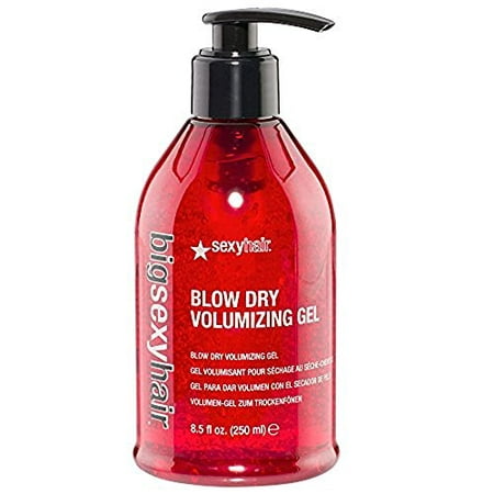 Sexy Hair Big Sexy Blow Dry Volume Gel, 8.5-Ounces (Best Way To Blow Dry Hair For Volume)