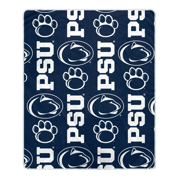 Pegasus Penn State Nittany Lions 50" x 60" Homefield Stacked Logos Ultra Soft Blanket