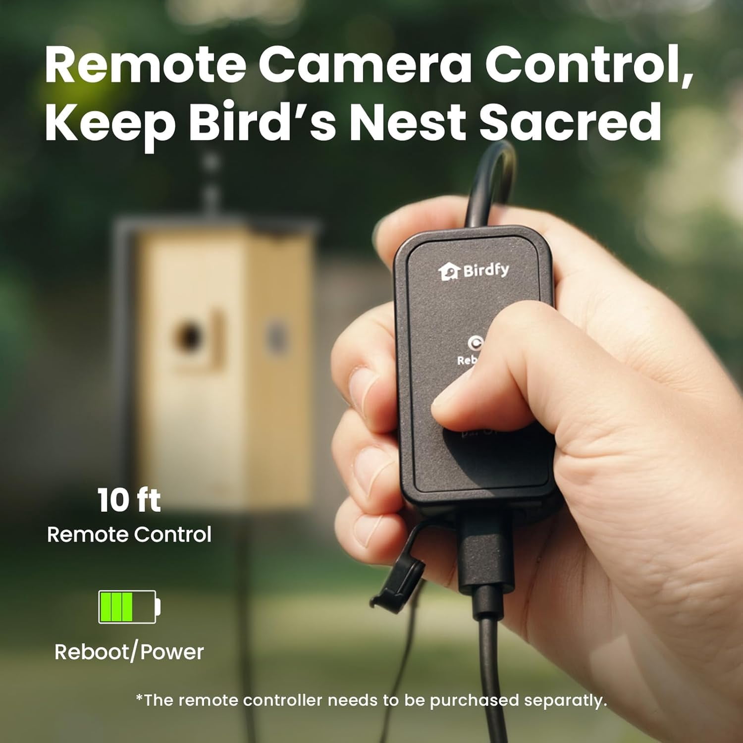 Birdfy Smart Bird Houses With 1080P HD Bird Feeder Camera, Perfect Viewing Bird Nesting and Hatching, solar powered