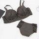 thumbnail image 5 of HongQid Womens Seamless Bra Underwire Matching Bra And Panty Set Comfort Push Up Bras Buttery Soft Wired Bralette Full Coverage Sport Everyday Bra, 5 of 5