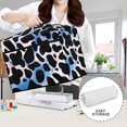 thumbnail image 6 of HELLHERO Batik Cow Print Sewing Machine Storage Cover with Tote Handle Stylish Washable for Women, 6 of 8