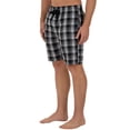 thumbnail image 2 of Fruit of the Loom Men's Microsanded Woven Sleep Short, Ebony, Small, 2 of 4