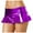 Purple, variant on Fsqjgq Skirts for Women Athletic Trendy Casual Pleated Skirts Short Mini Skirts for Women Trendy High Waisted Leather Pleated Ruffle Skirt Black Tennis Skirt Long Skirts for Women Business Casua M