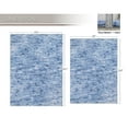 thumbnail image 5 of Essential 2-Piece Bathroom Contour and Toilet Lid Cover Set, Plush Microfiber Contour Rug and Non-Slip Toilet Lid Cover, Ultra Absorbent, Quick-Dry, Machine Washable, Blue, 5 of 7