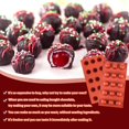 thumbnail image 3 of 2 Pcs Silicone Molds for Chocolate Covered Cherries Making, 15-Cavity Candy Baking Molds for Chocolate Truffles, Fat Bombs, Bite Size Snack, Pudding, Mini Sphere Cookies, Jello, Butter Ball, 3 of 5
