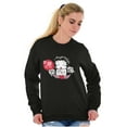 thumbnail image 5 of Betty Boop Heart Angel Wings Ooh LaLa Women Plus Size Sweatshirt Brisco Brands 4X, 5 of 6