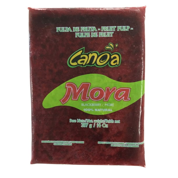 Pulpe de fruit de mûre Canoa