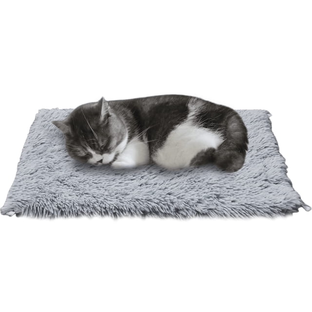 Alfombra para gatos Petfelix, autocalentable, 60 x 50 cm, antideslizante, color gris térmico