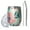 Floral Pattern-1, variant on 12oz Stemless Wine Tumblers Floral Pattern Vacuum Insulated Stainless Steel Travel Tumbler Cups Mug with Lid and Straw for Champaign,Cocktail,Beer with Cleaning Brush