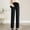 #250612A12 Black, variant on Womens Maternity Pants for Work Over-Bump Pregnancy Casual Stretchy Straight Dress Pants with Pockets
