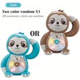 thumbnail image 1 of YOPTOP 2Pcs Interactive Cartoon Animal Keyboard Toy - Multifunctional Light-Up Finger Play Instrument for Early Learning & Fun Made of Durable ABS Material, 1 of 7