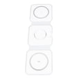 thumbnail image 1 of Chargeur sans fil magnétique, protection de sécurité portable non chute de la station de chargeur sans fil en plastique pour voyager en plastique, 1 of 7