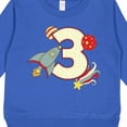 thumbnail image 3 of Inktastic 3rd Birthday Outer Space Theme Toddler Sweatshirt, 3 of 4