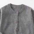 thumbnail image 5 of HFHAPW Toddler Sweaters Baby Boys Girls Cardigan Sweatshirt Button Up Knit Long Sleeve Jacket Fall Tops,5-6 Y, 5 of 6