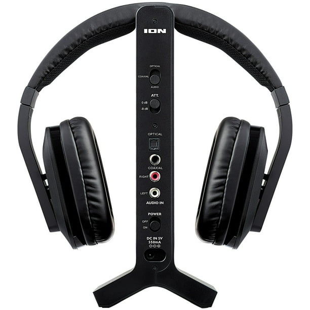Ion IHP21 Telesounds Wireless Headphone System For TV