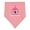 Mauve and Natural, variant on Inktastic 1st Birthday Party Carousel Horse Baby Bandana Bib