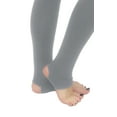 thumbnail image 3 of Vivian's Fashions Long Leggings - Cotton/Stirrup (Junior and Junior Plus Sizes), 3 of 3