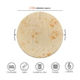 thumbnail image 2 of Cobija Manta Frazada Juana Gallo Diseño de Tortilla Burrito de Harina Ultra Ligera y suave, 2 of 4