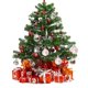 thumbnail image 3 of 10pcs Shatterproof Plastic Christmas Ball Ornaments Xmas Baubles Hanging Pendant, 3 of 5