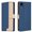 Blue, variant on Wallet Case for iPhone XR, RFID Blocking Credit Card Holder, Premium Splice PU Leather Magnetic Clasp Folio Kickstand Flip Shockproof Luxury Cover For iPhone XR,Green