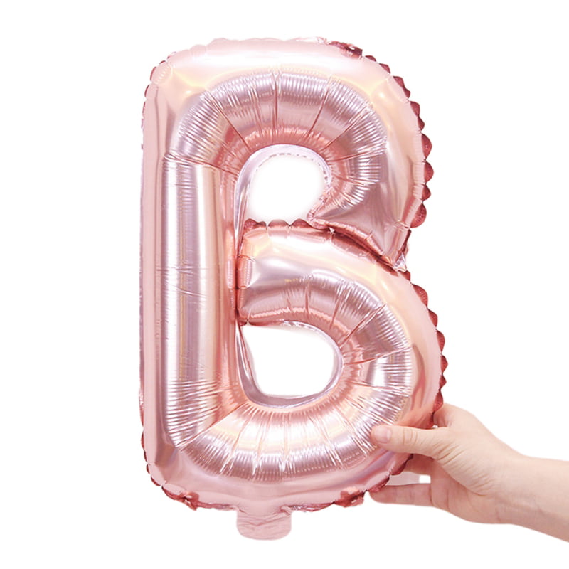 16 " Foil Balloons Letters A-Z Hot Pink FOR Birthdays Weddings Party Decoration