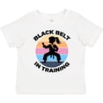 thumbnail image 3 of Inktastic Girls Karate Black Belt in Training Girls Toddler T-Shirt, 3 of 5