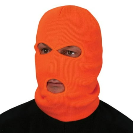 Remington 3-Hole Facemask, Blaze Orange