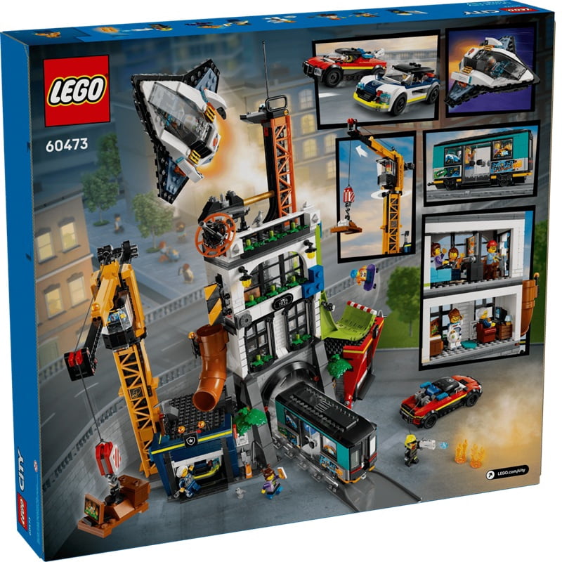 LEGO, City Tower, 60473, 1941 Pieces with Metro Station and