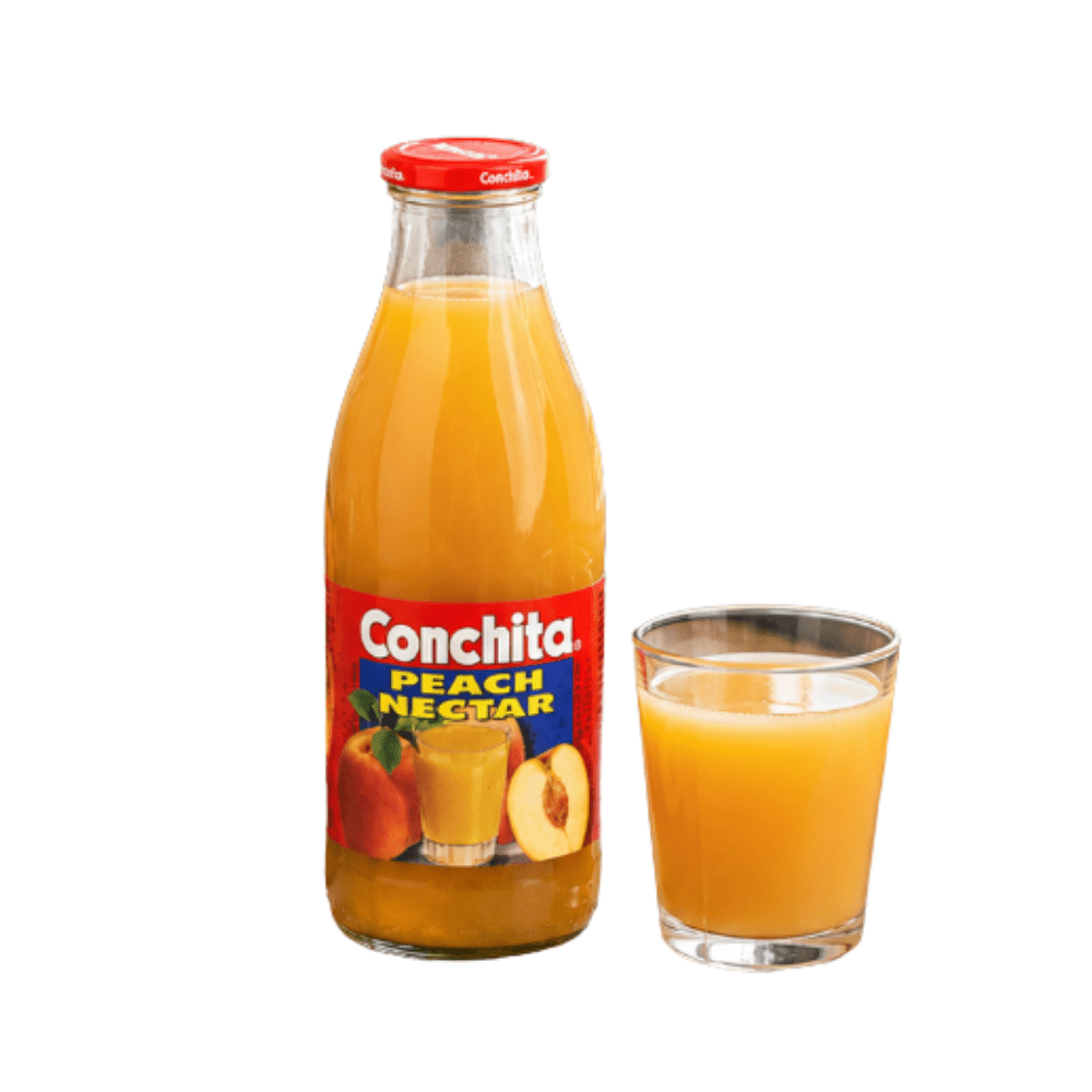 (4 pack) Conchita Peach Nectar, 33.8 oz