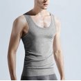 thumbnail image 5 of Men's Summer Tank Top Sleeveless Shirt - Casual Round Neck Loose Fit for Comfort and Style in Warm Weather Mens T-Shirts Black 6 Pack Sleeve Less Xl Printed, 5 of 5