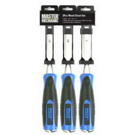 UPC: 0052088024782 | Hangzhou Great Star Indust 519754 Bi-Material Wood Chisel Set (3 Piece)