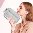 thumbnail image 4 of Wristlet Wallet for Women, Nylon Quilted Clutch with Wrist Strap, Compact Card Holder and Cash Organizer for Everyday Use, 4 of 5