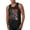 Black, variant on Colorful Cat Portrait | Cat Lover Owner | Dean Russo Art Animal Lover Mens Sleeveless Top, Royal, S