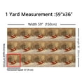 thumbnail image 3 of Castle Fairy Red Sleigh Fabric by the Yard 2 Yards for Teens,Merry Christmas Room Decor Fabric by the Yard,Happy New Year Sewing Fabric,Super Cozy Room Decor, 3 of 6
