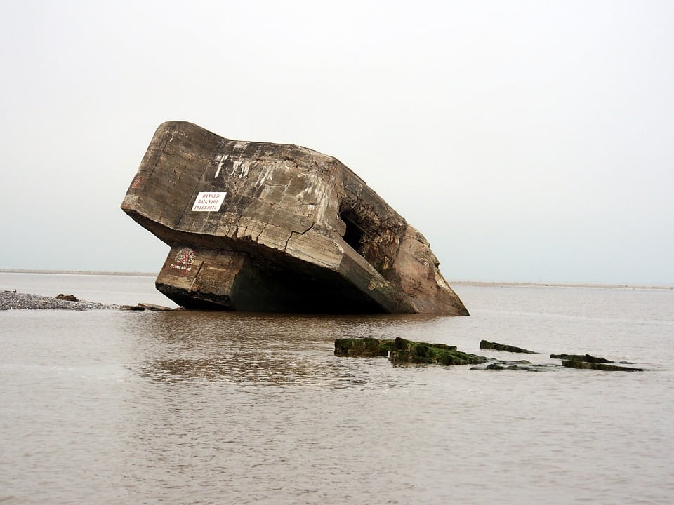 Concrete Pillbox Fortification Defense Casemate20 Inch By 30 Inch