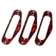 thumbnail image 2 of BEADCEST 3Ud Anillo Para Montaje De Pickup Single Coil Rojo Compatible Con Guitarra Eléctrica Tl, 2 of 8