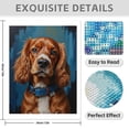 thumbnail image 3 of Diamond Art Kits for Adults - 5d Golden Retriever Dog Portrait Art Diamond Painting for Adults, Diamond Art for Adults Beginners, Diamond Painting Kits for Adults for Home Wall Decor, 3 of 7