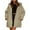 Green, variant on HAiming Women's Winter Cotton Jacket Long Sleeved Button down Hooded Coat Thicken Warm Casual Outerwear with Pocket
