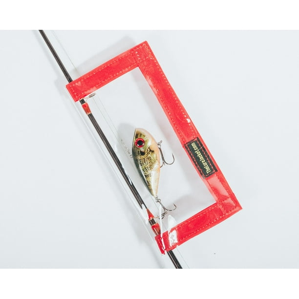 Lure Jacket Angler 8" x 8" 3Pack with 7 Color Options; Fishing Lure